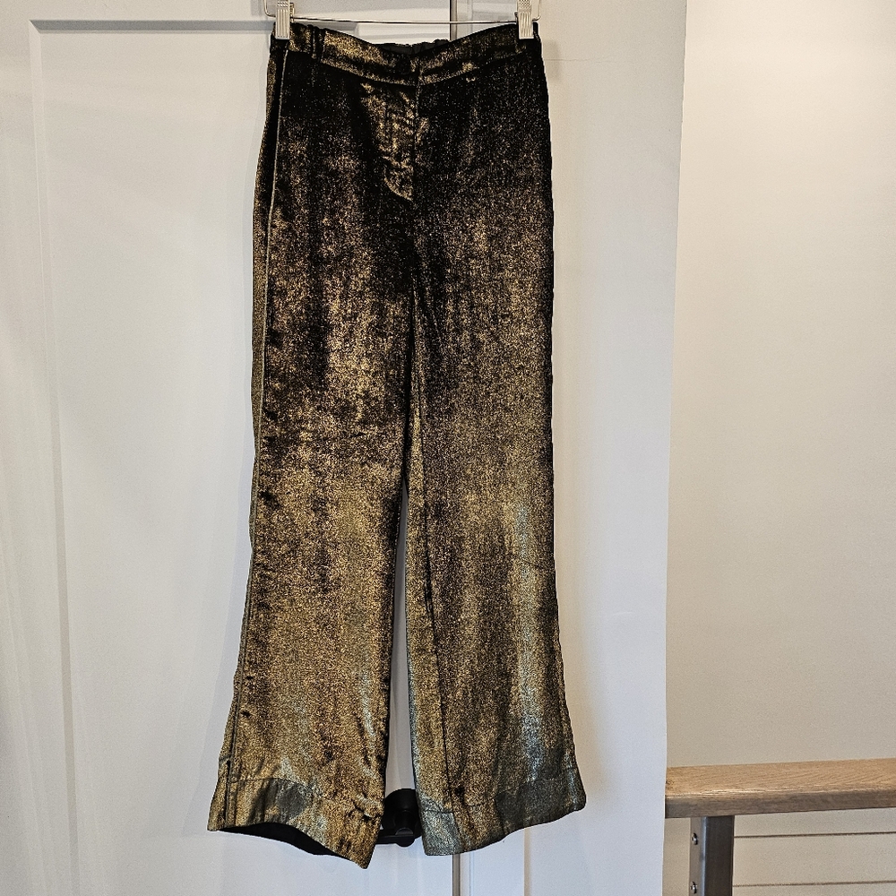 F.R.S FOR RESTLESS SLEEPERSAntique-Gold Zelos Pants size XS